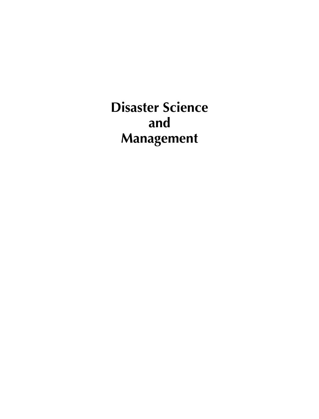Disaster Science and Management_Prelims.pdf